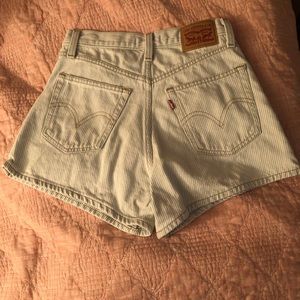 Levi Strauss Mom High Waisted Shorts